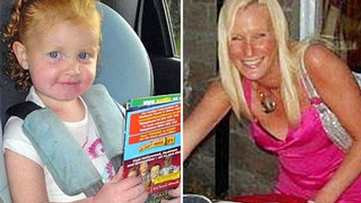 Imágenes de las dos víctimas, la pequeña Chloe y su madre Down Makin. Foto: Daily Mail