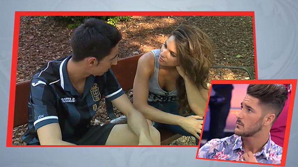 Alex le recriminó sus besos con Hugo y Omar