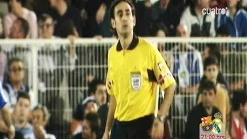 Iturralde, el árbitro del clásico