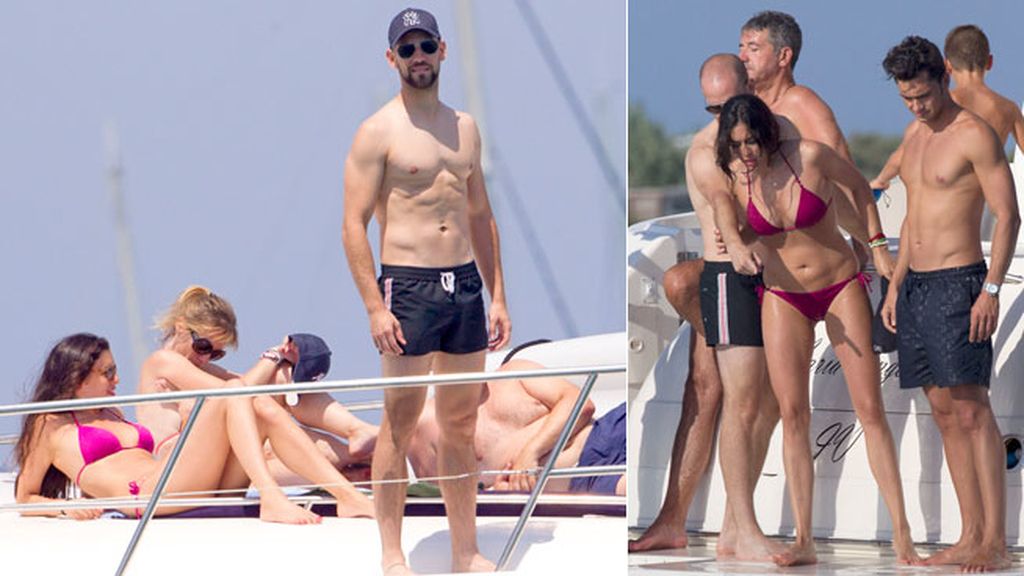 Gonzalo Miró y su chica, Ana Isabel Medinabeitia, de yate y playa en Formentera