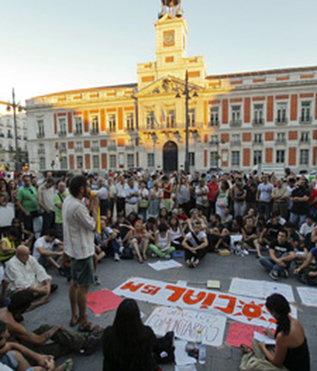 Los indignados volverán a organizar asambleas en Sol