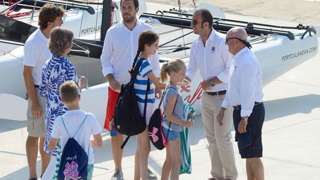 En Mallorca, a lecciones de vela