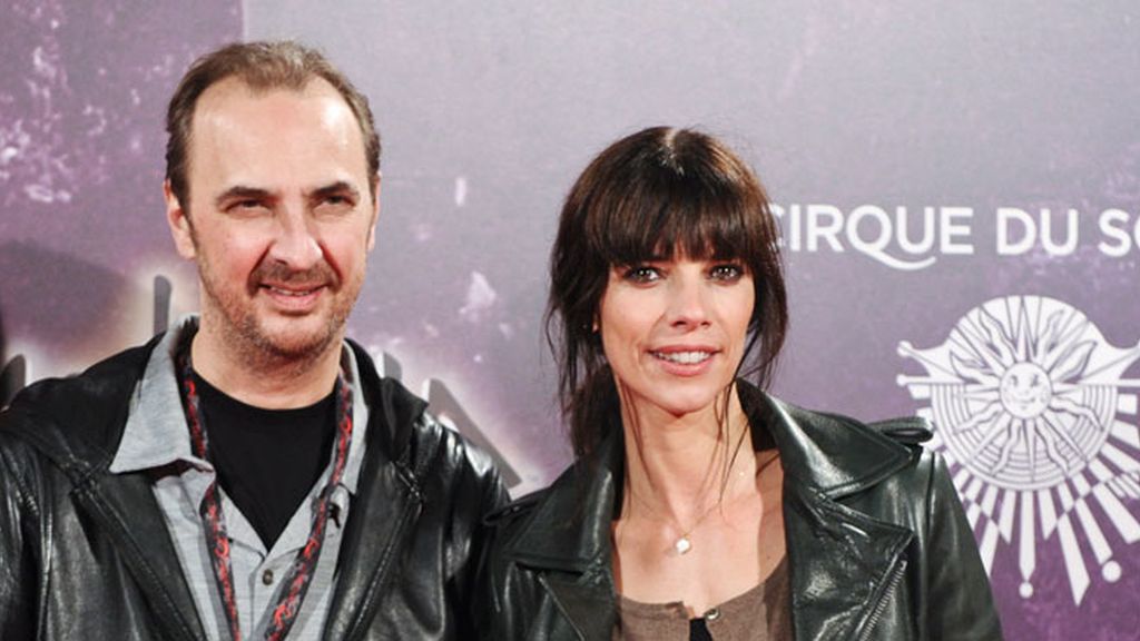 Pedro Larrañaga y su mujer, Maribel Verdú