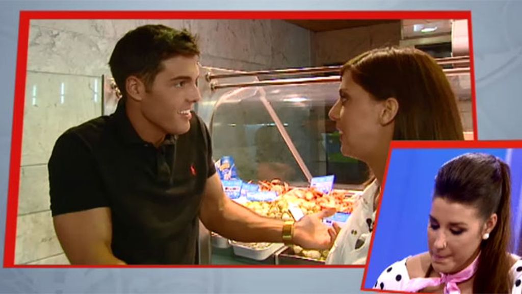 Lukas intenta recuperar la sal que le falta a Carolina