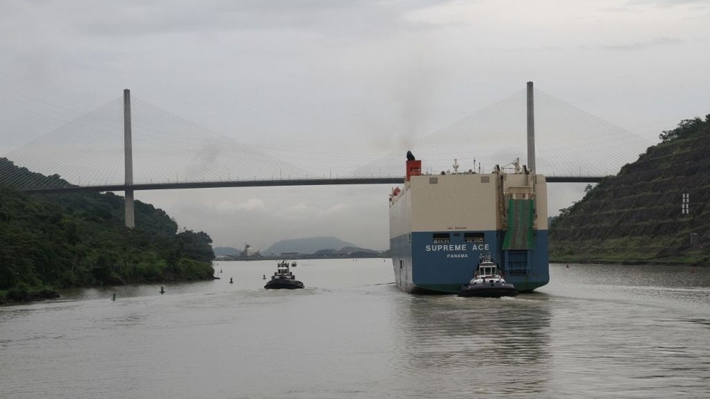 El canal de Panamá