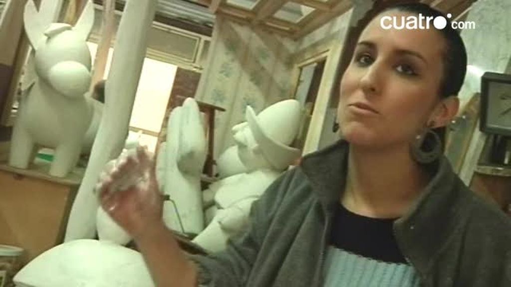 El Carmen: preparando las Fallas