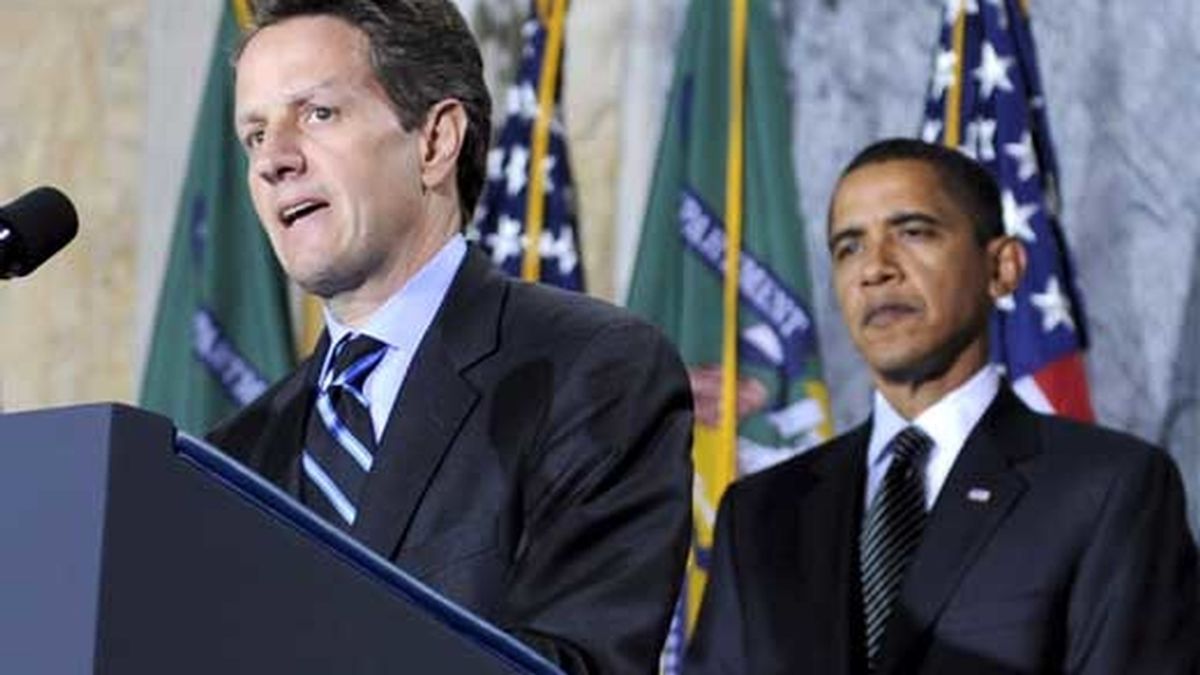 El Senado de EEUU aprobó a Timothy Geithner como próximo secretario del Tesoro, a pesar de la polémica en torno al impago de sus impuestos. Foto EFE
