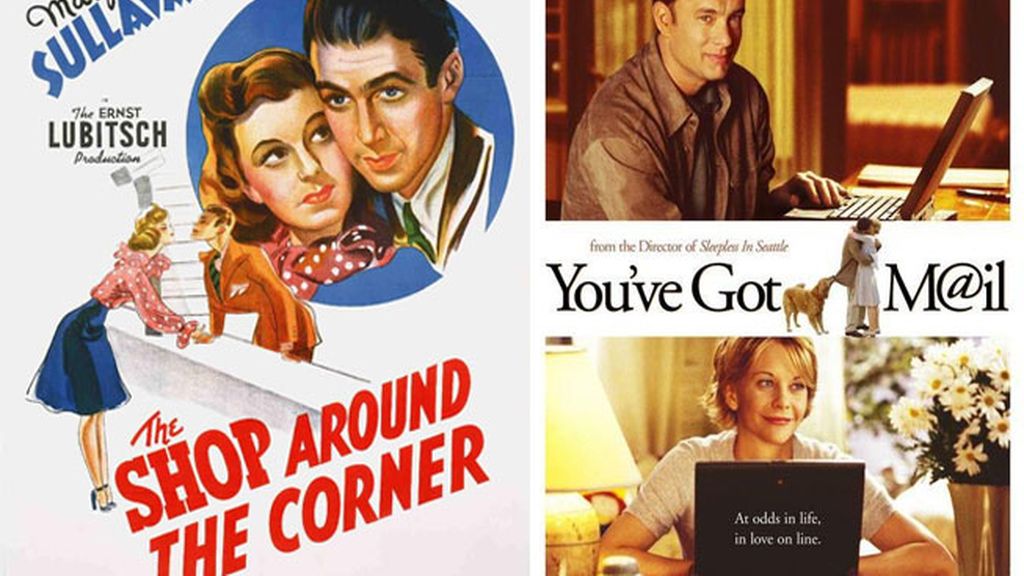 Tienes un email (1998) vs El bazar de las sorpresas (1940)