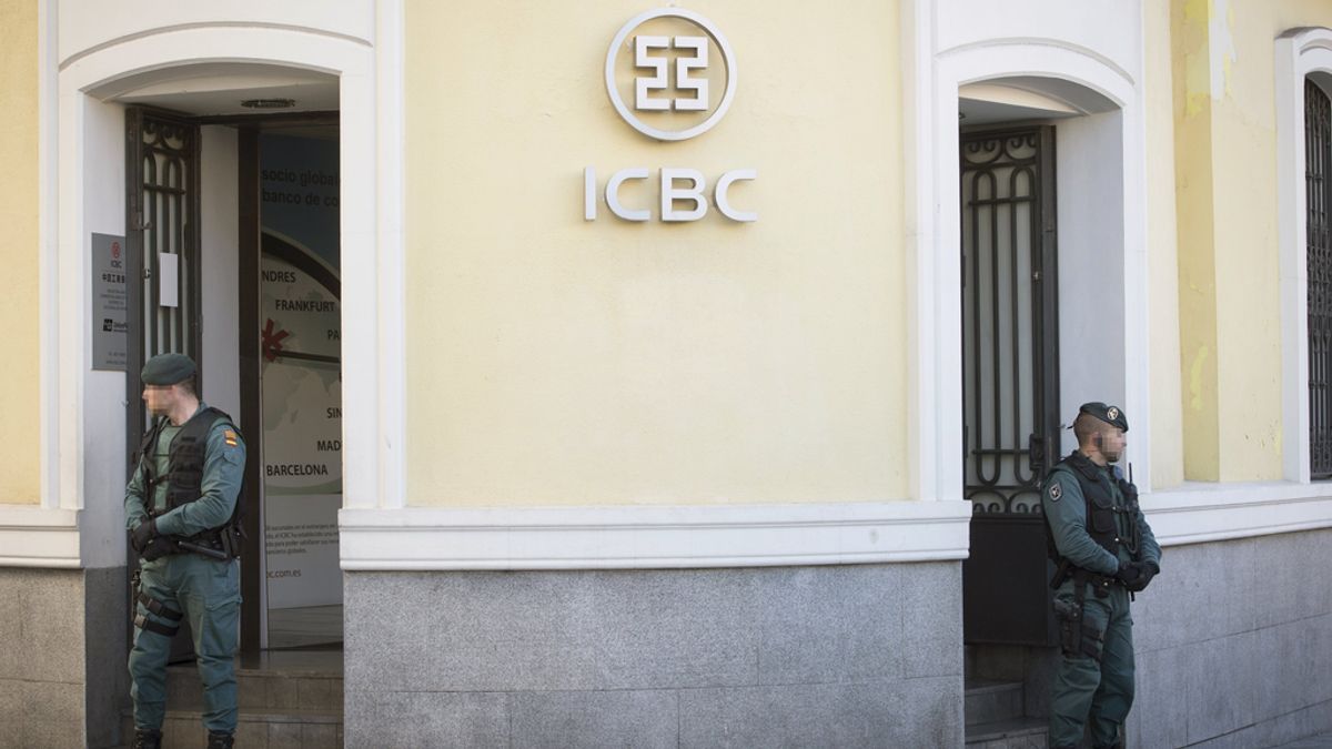 Operación contra el Banco Industrial y Comercial de China (ICBC) por blanqueo
