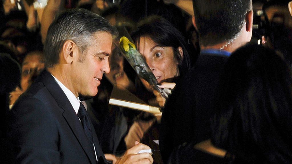 Clooney y su novia