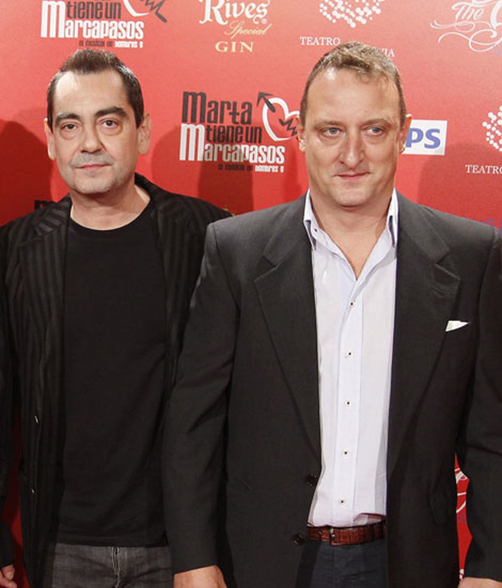 Francisco Javier y Daniel Mezquita, componentes de Hombres G