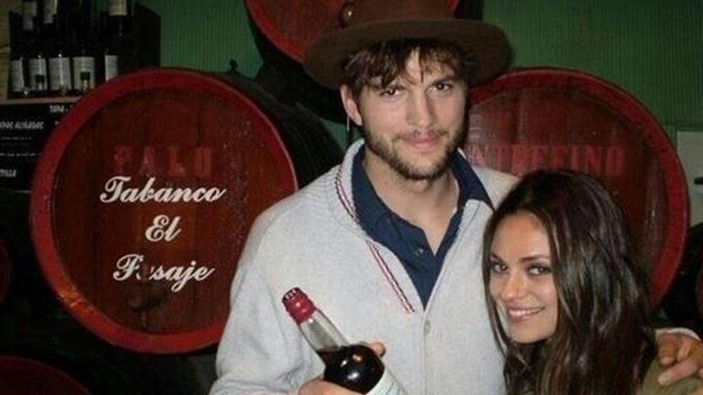 Ashton Kutcher y Mila Kunis de vacaciones en Jerez de la Frontera