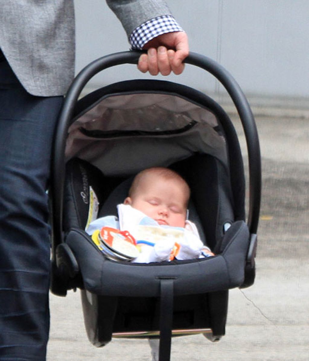 Zach, el bebé viajero de Elton John