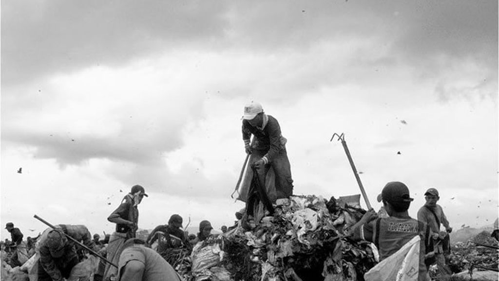 En la 'cima' de la basura