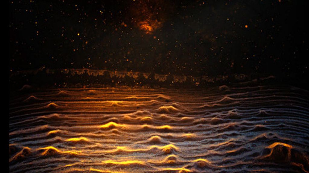 El fotógrafo Ernie Button crea imágenes similares a universos exteriores