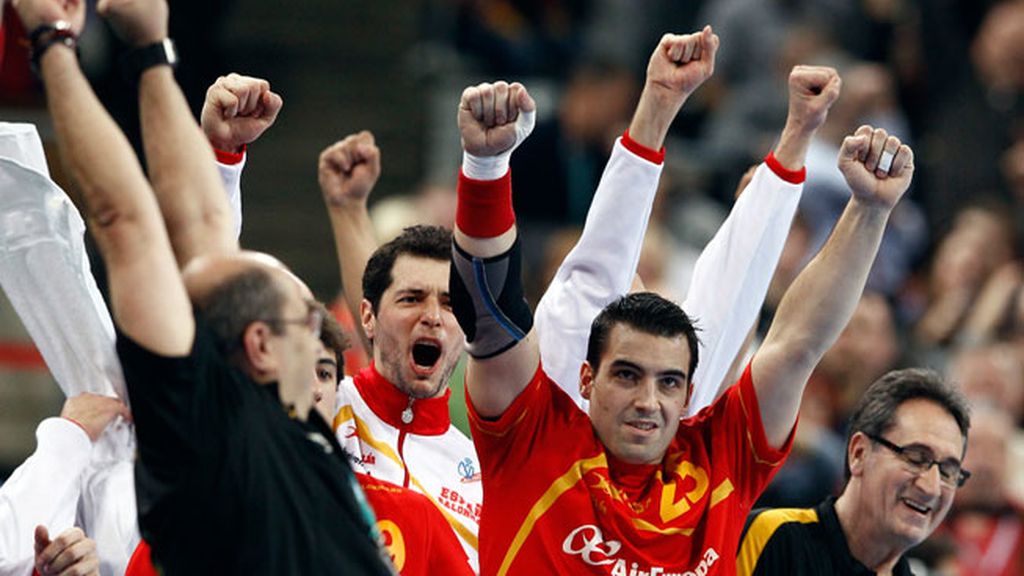 Final de balonmano España-Dinamarca