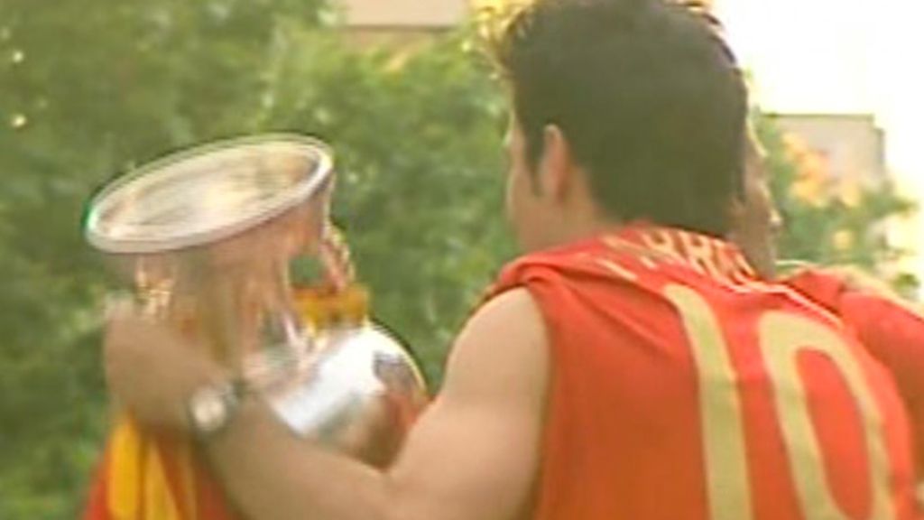 Desde el bus de La Roja