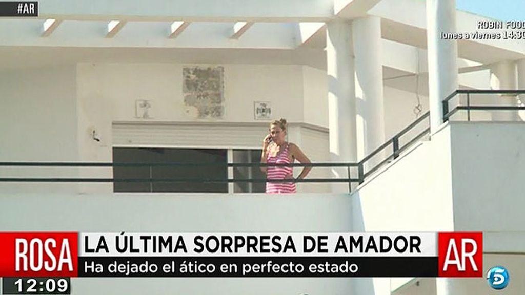 La colaboradora de 'Sálvame', sorprendida muy positivamente por el estado de la casa