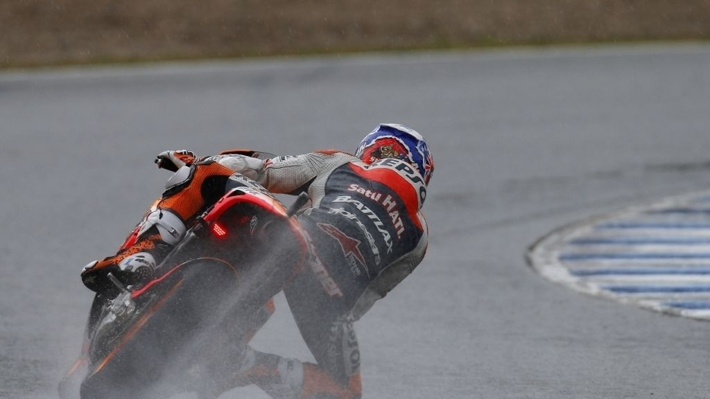 Casey Stoner, rodando en Jerez