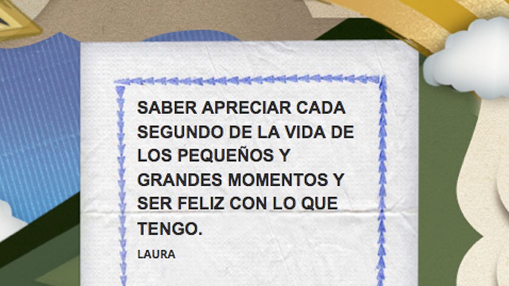 Los mejores deseos, las mejores virtudes y los mejores gestos