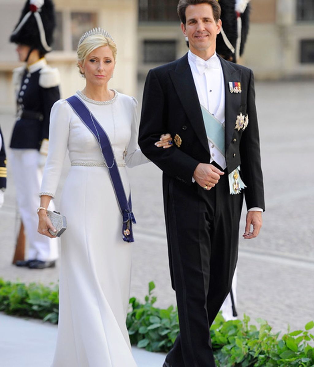 Marie Chantal Miller y su marido Pablo de Grecia