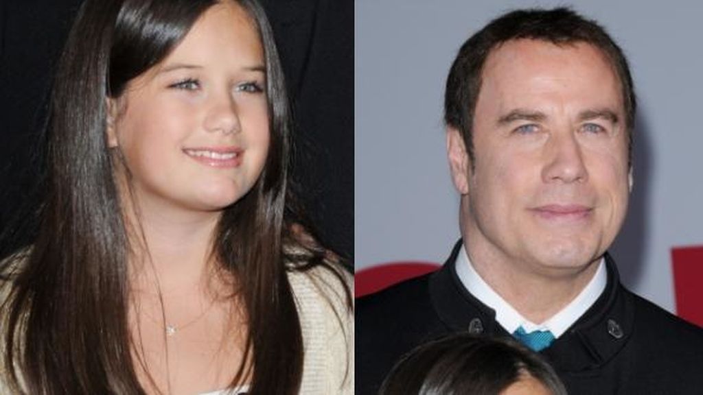 Ella Travolta y John Travolta