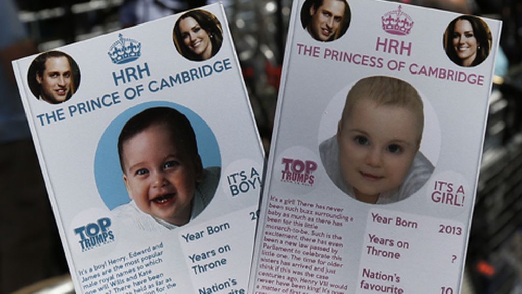 Reino Unido, preparado para dar la bienvenida al bebé real