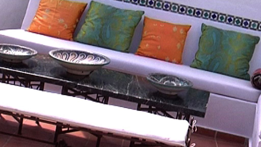 Carmen Lomana nos enseña la terraza de su casa de Marbella