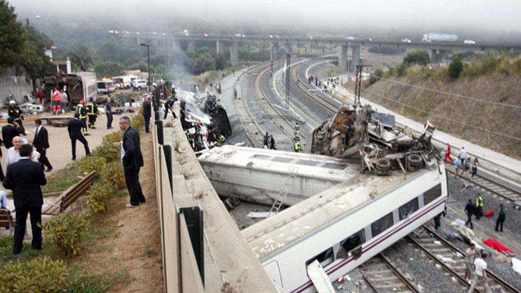 Las fotos de la tragedia del Alvia Madrid-Ferrol