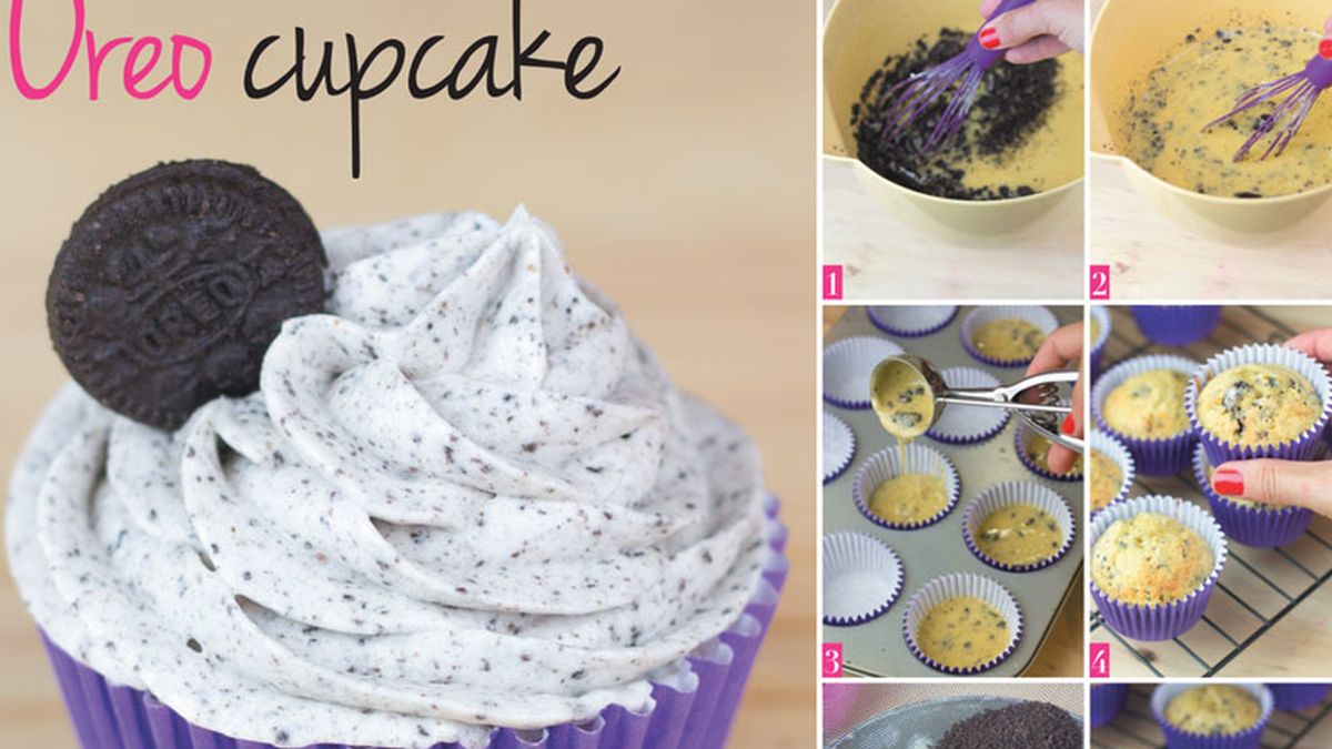 Oreo cupcake