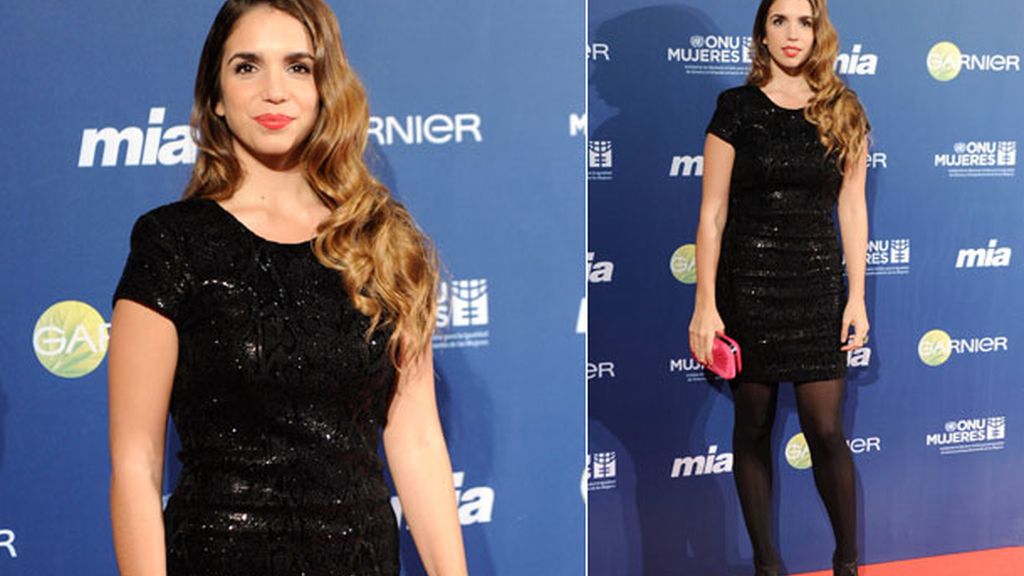 Raquel del Rosario y su chico, primer photocall juntos