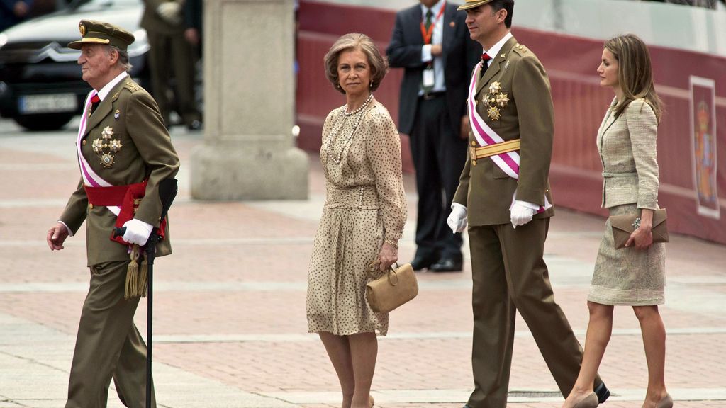 La Familia Real celebra el día de las Fuerzas Armadas