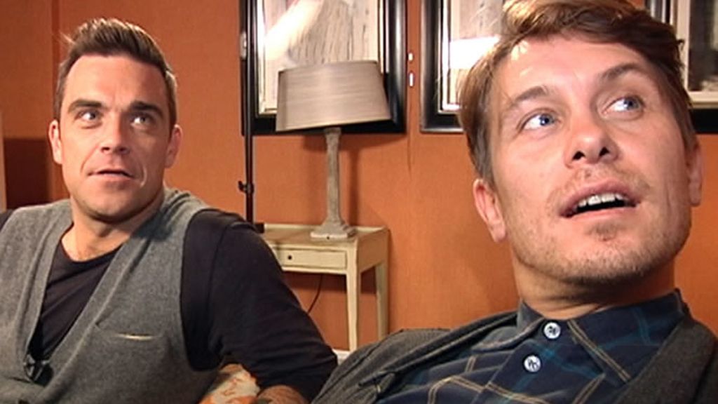 Nos encontramos en Londres con las estrellas del Pop Robbie Williams y Mark Owen, de Take That
