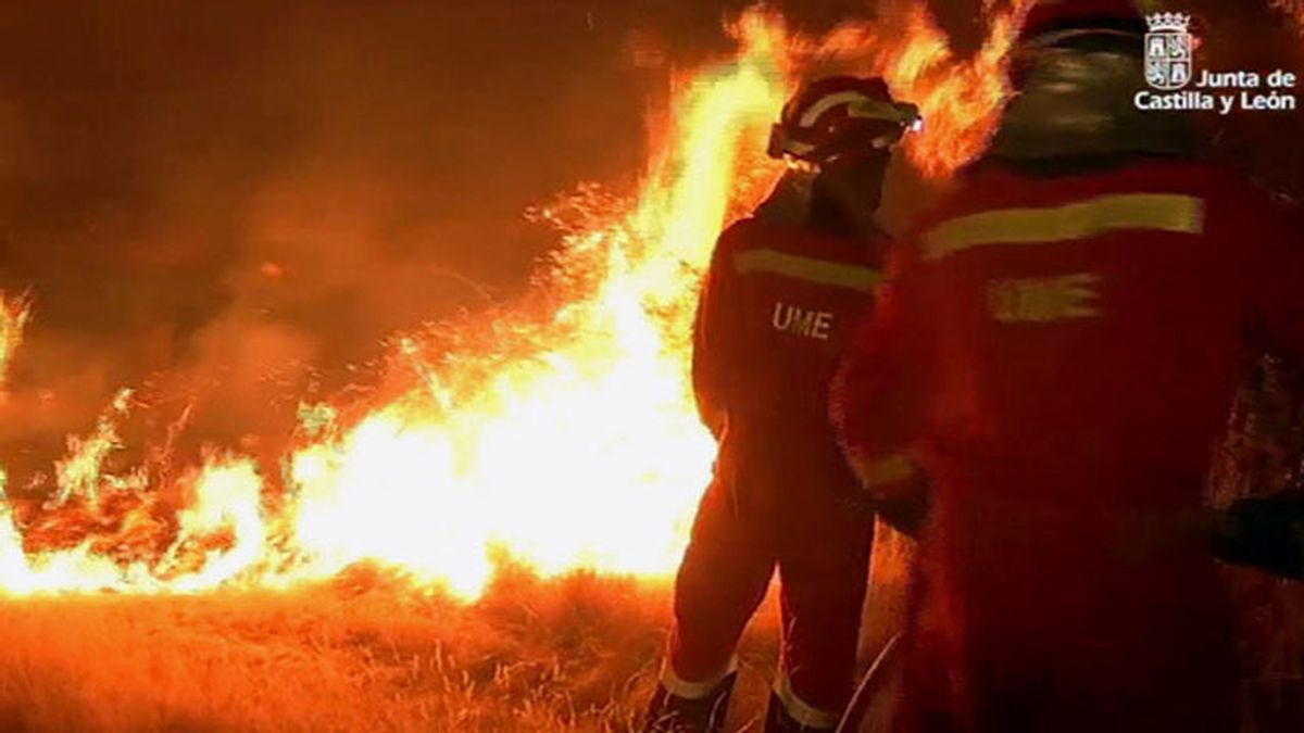 Incendio en Zamora