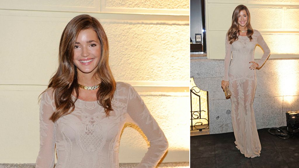 Malena Costa, con un toque vintage