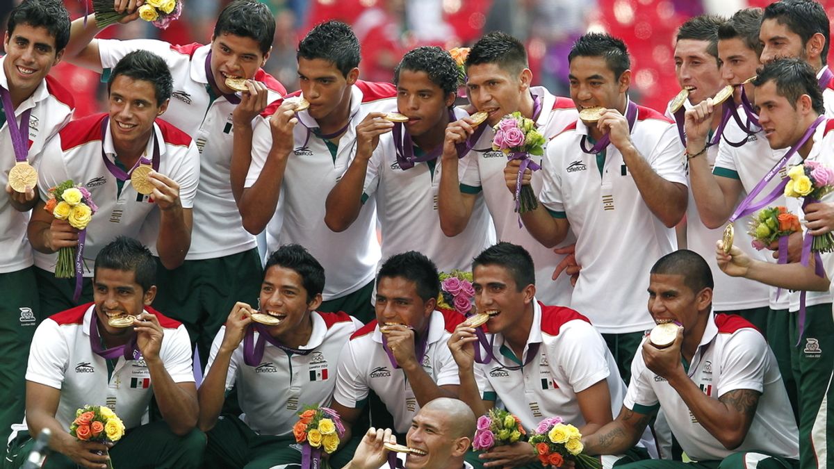 México, oro en fútbol en los JJOO