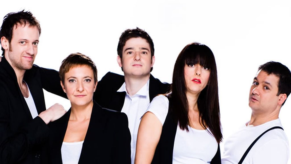 Eva, Gorka, Yolanda, Secun y Edu