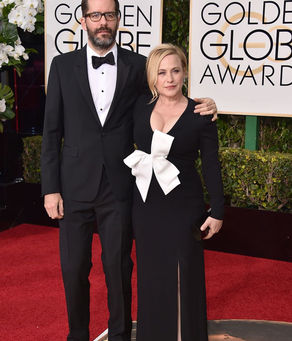 Patricia Arquette junto a Eric White