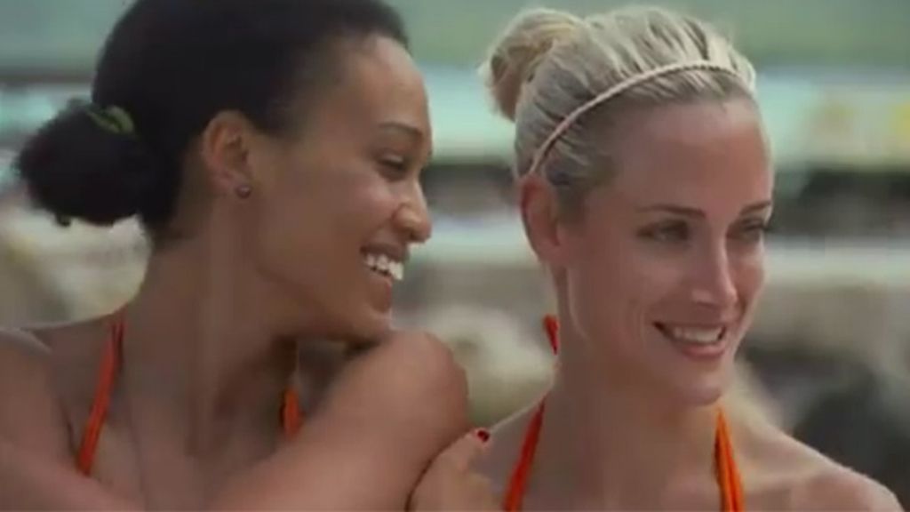 La modelo en 'Tropika Isla del Tesoro'