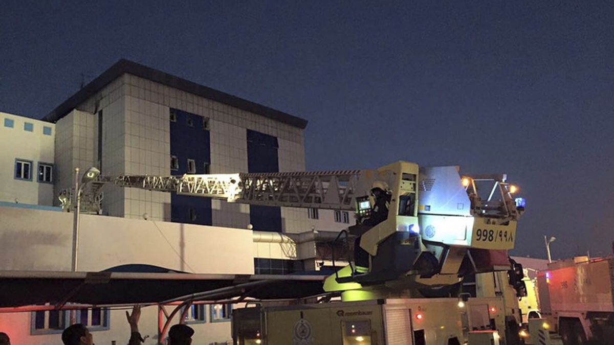 Veinticinco muertos en un incendio registrado en un hospital en Arabia Saudí