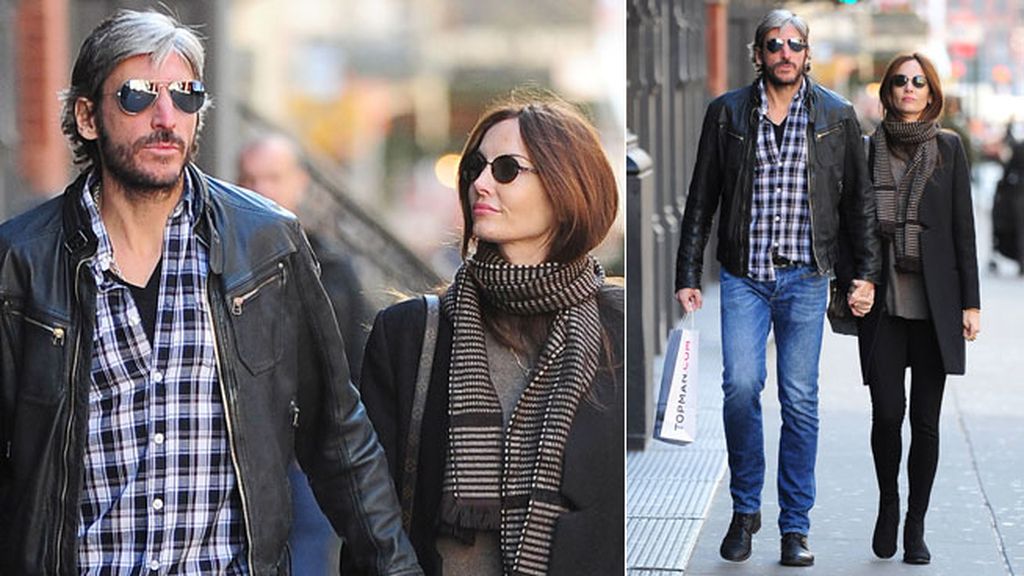 Eugenia Silva y Alfonso de Borbón, dulce paseo 'embarazados' por la Gran Manzana