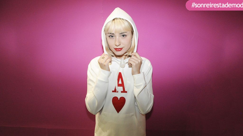 Miranda Makaroff acudió al desfile de David Delfín con una pieza de su pasada colección