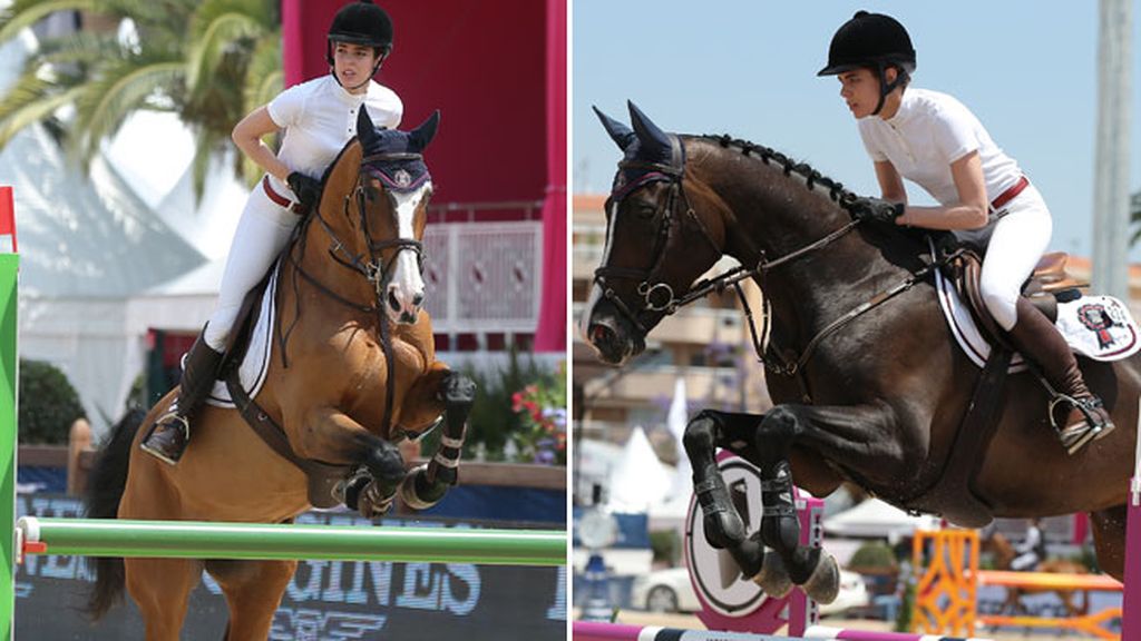 Carlota Casiraghi vuelve a competir con su caballo tras ser mamá de Raphael
