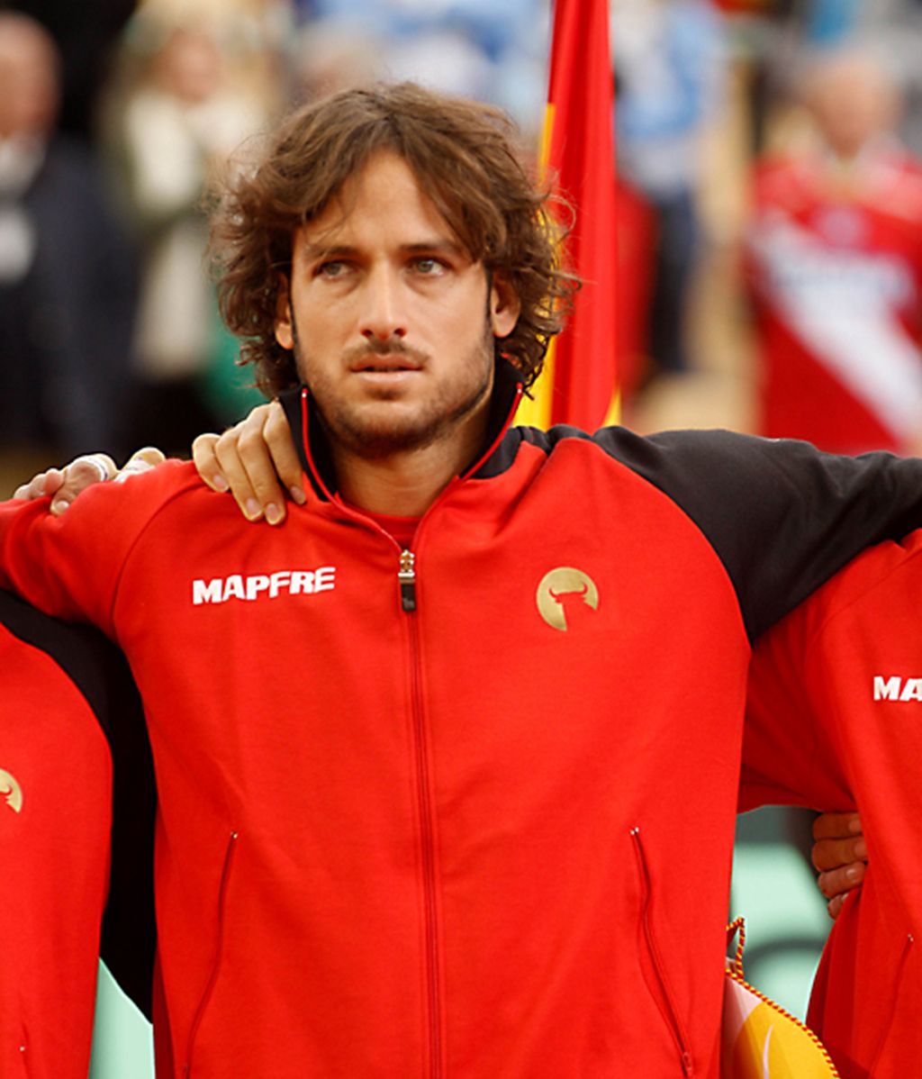 ¡¡¡Campeones!!! Todos con el tenis español