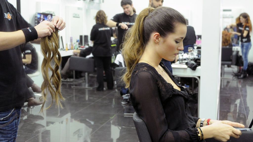 Con la ayuda de unas extensiones la coleta de Malena lucirá perfecta