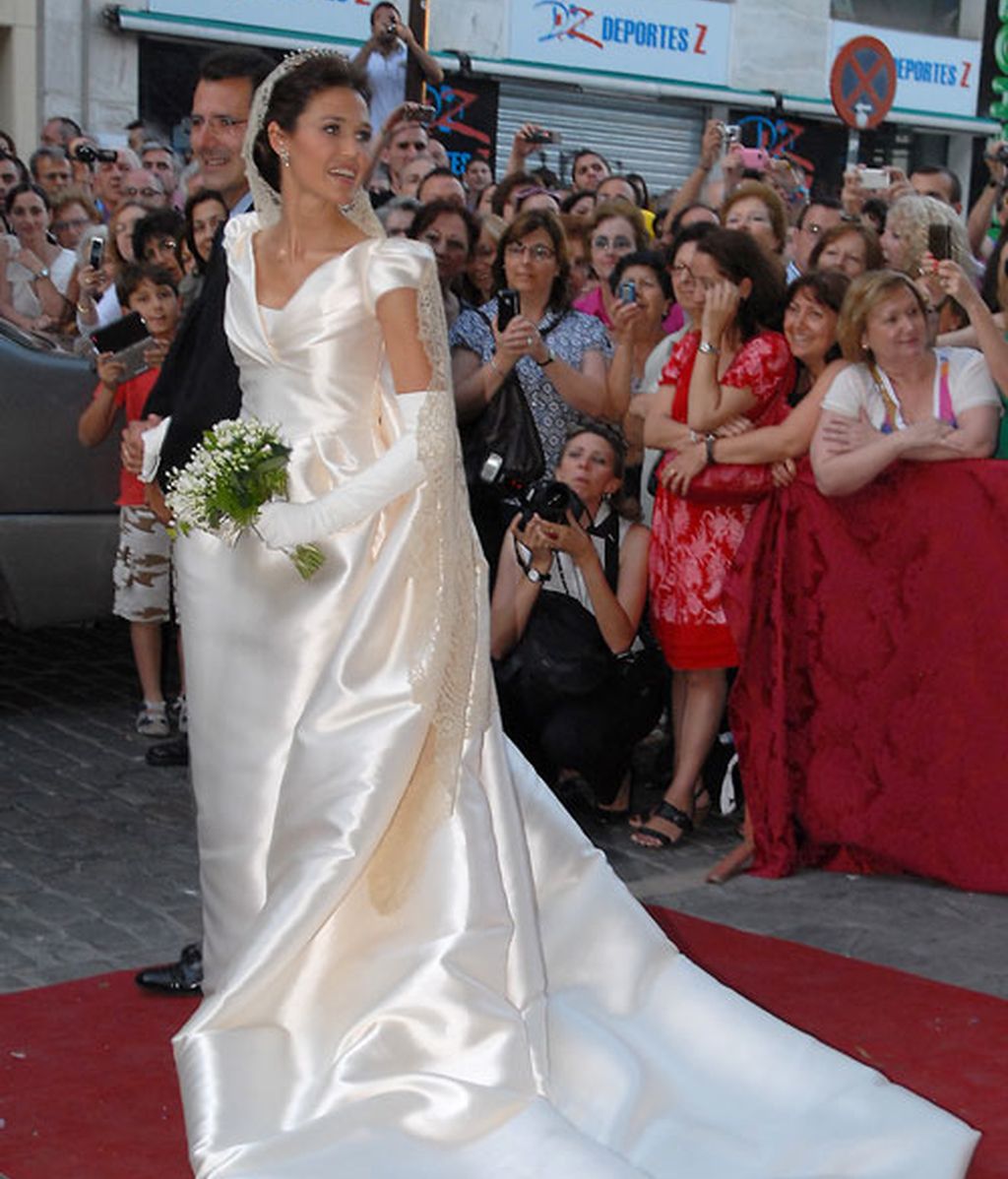 La Duquesa de Alba vuelve a ir de boda con Alfonso Díez