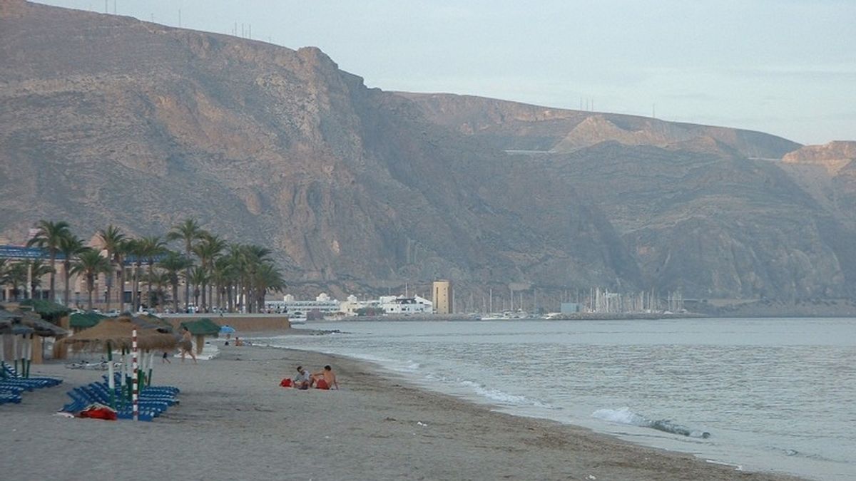 Playa de Aguadulce en Roquetas del Mar, Almería