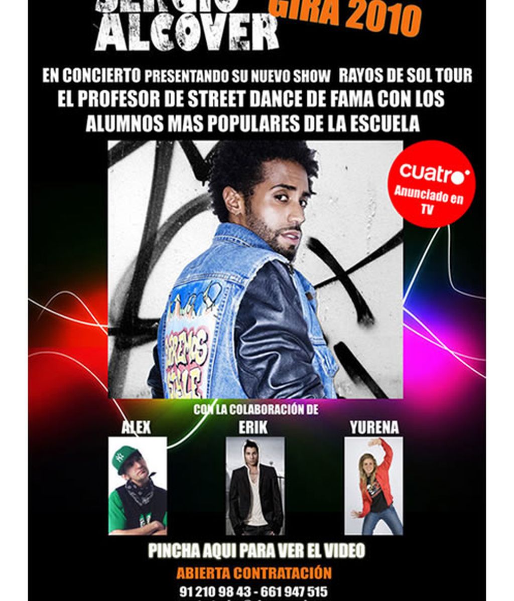 Sergio Alcover presenta su gira 2010: "Un rayo de sol tour"