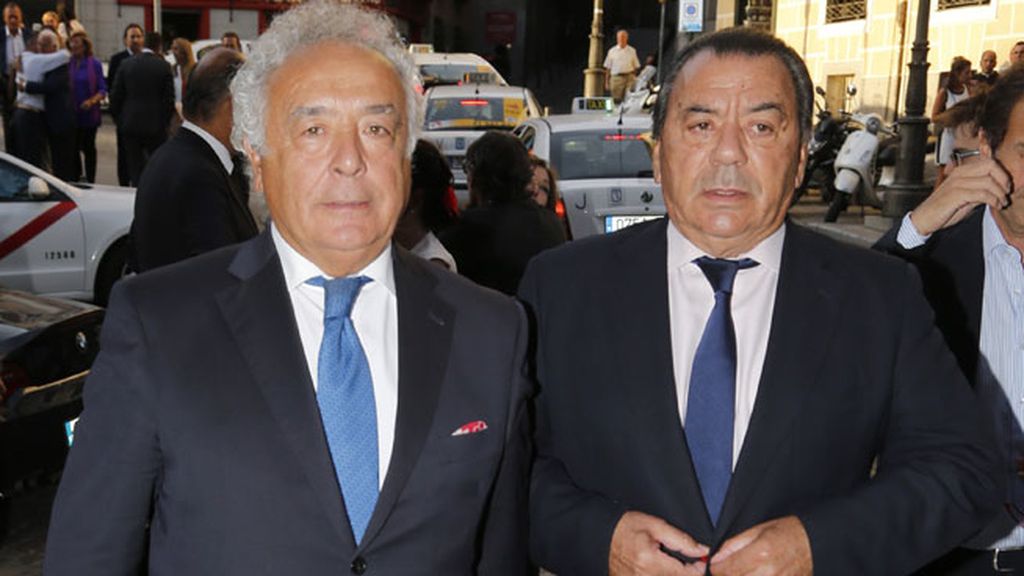 Los cantantes Antonio Romero y Rafael Ruíz