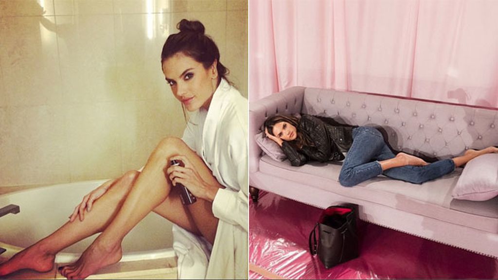 Alessandra Ambrosio: gimnasio, descanso y meditación